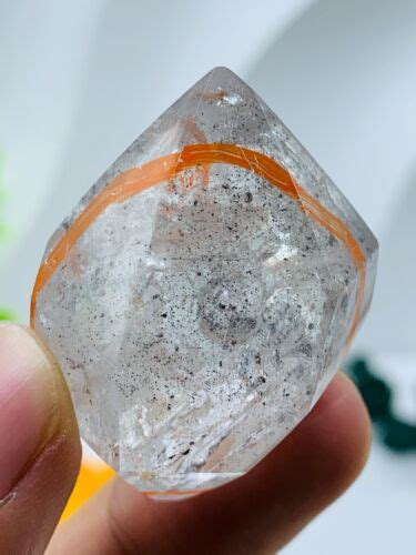 TOP Herkimer Diamond Enhydro Rainbow Crystal Big Move Water Droplet