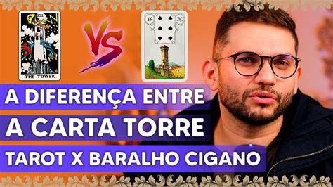 A Diferen A Entre A Carta Torre No Tarot X Baralho Cigano Youtube