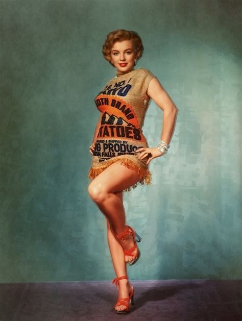 Marilyn Monroe’s Potato Sack Dress by Earl Theisen, 1951 – Ahamagi Art
