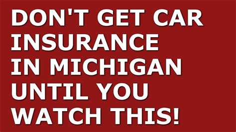 How To Get Cheap Car Insurance In Michigan Everything You Need To