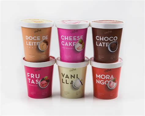 CreÄm Ice Cream Packaging Ice Cream Packaging Premium Ice Cream Ice Cream Brands