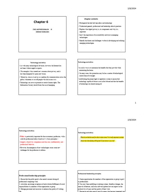 Chapter 6 Ethics Pdf Privacy Computing