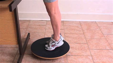 Wobble Board Heel Raises Youtube