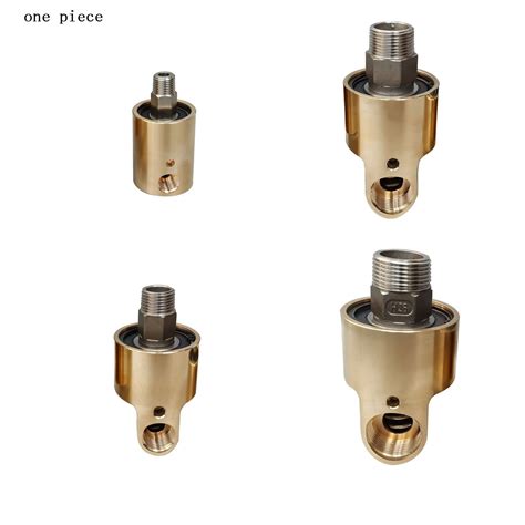 Temperature Rotary Union Rotary Joint Connector For Cooling Water Left