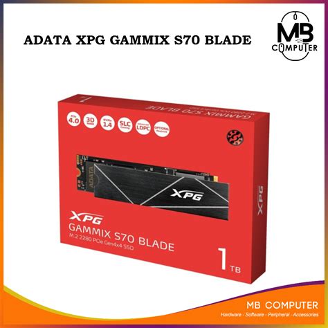 Jual Ssd Adata Xpg Gammix S Blade Tb Pcie Gen X M Nvme