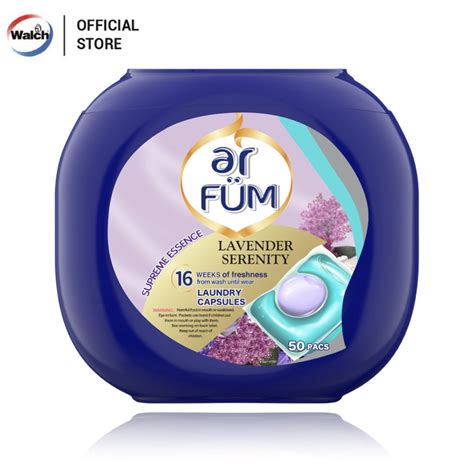 Ar Fum Laundry Capsules Lavender Serenity 12g X 42 8 Pcs Shopee