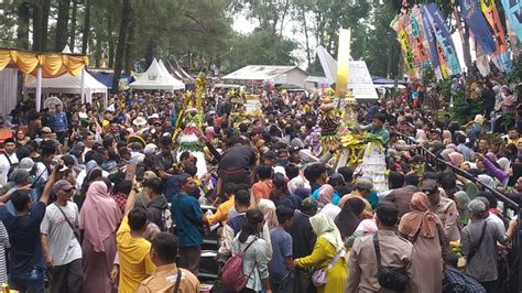 Tradisi Syawalan Megono Gunungan Meriah Dan Membawa Keberkahan