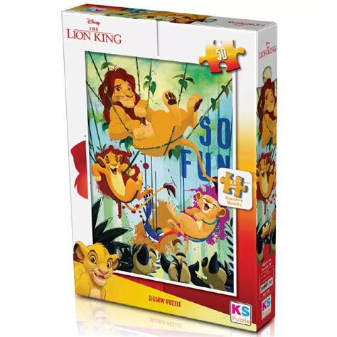 Ks Games Lion King Puzzle 50 Pcs Le3ab Store