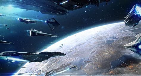 ArtStation - Game Illustration for Endless Space 2., Thibault Girard ...