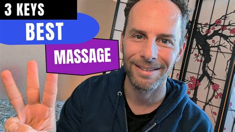 3 Keys To Making Every Thai Massage Technique Great Massage Like A