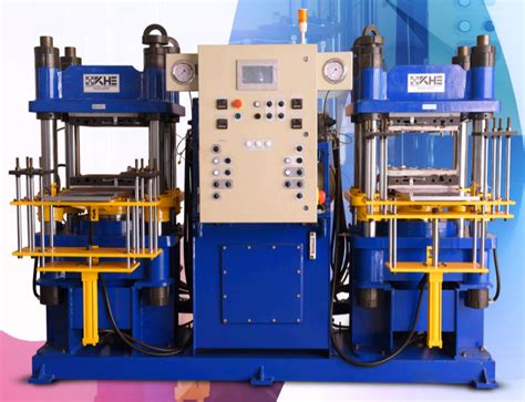 X Mm Double Station Rubber Compression Moulding Machine