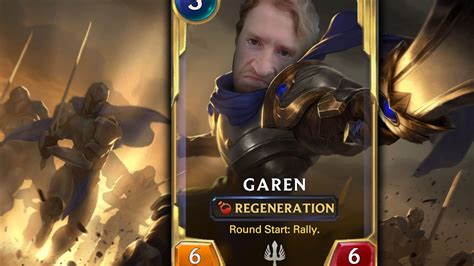 GAREN ELITE Deck Legends Of RuneTerra Mobile Deutsch YouTube