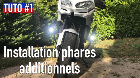 Installer Des Phares Additionnels Led Versys Youtube