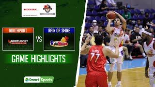 RAIN OR SHINE Def NORTHPORT 47th Season Honda PBA Commissioner S Cup