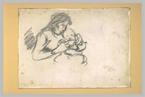 Femme nourissant son enfant Eugène Carrière Musée d Orsay