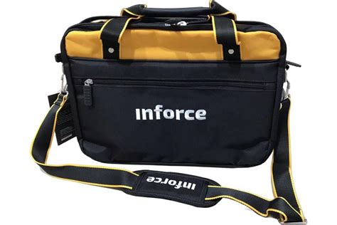 Сумка для инструмента и ноутбука с наплечным ремнем 23 кармана Inforce ...