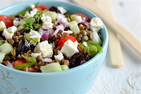 Recette De Salade De Lentilles Au Fromage Feta