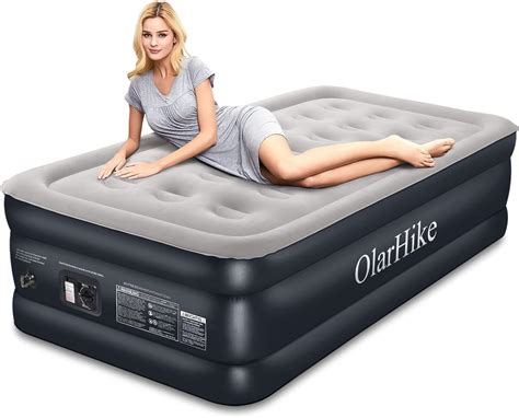 OlarHike Air Mattress With Built In Electric Pump Air Bed Self