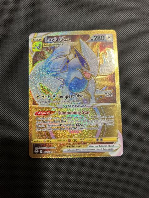 Lugia Vstar Pokemon Silver Tempest Gold Full Art Values