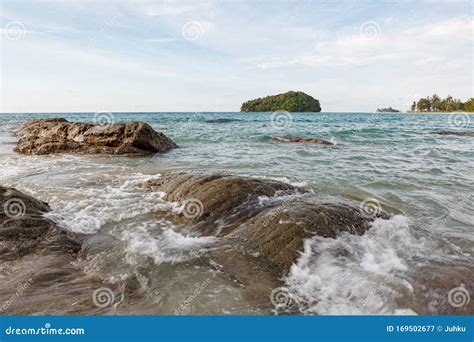 Kelambu Beach Landscape Borneo Malaysia Stock Image - Image of asia ...