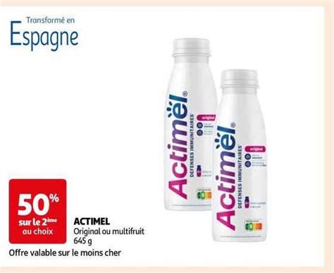 Promo Actimel Chez Auchan ICatalogue Fr