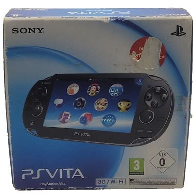 Ps Vita Konsole Pch Ovp Schwarz Wifi G Top Zustand Ebay