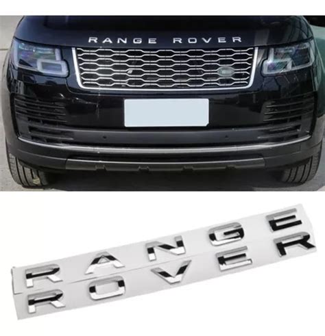 Emblema Letras Range Rover Evoque Frente Ou Traseira Cores MercadoLivre