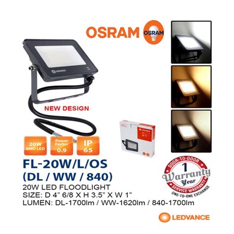 Osram Ledvance Led Floodlight W Shopee Malaysia