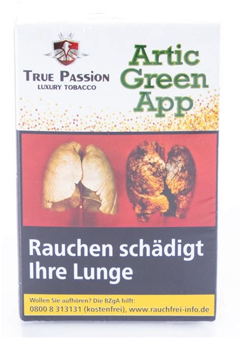 Shisha Tabak Artic Green App 20g Von True Passion