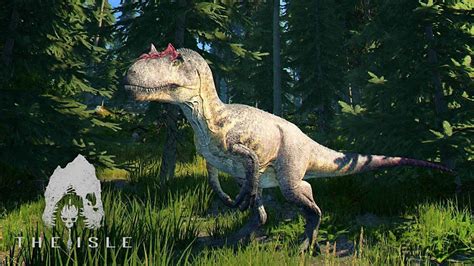 Allosaurus สุดยอดนักล่าแห่งจูราสสิค เอาชีวิตรอด The Isle เกาะไดโนเสาร์ Ss6 73 Youtube