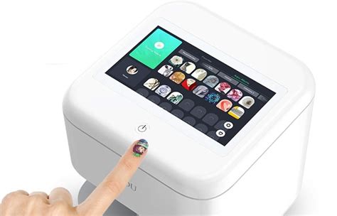 Nail art printer, inkjet technology combined with Artificial Intelligence