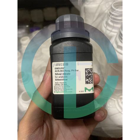 Jual Perak Nitrat Silver Nitrate Agno Gram Merck Kota