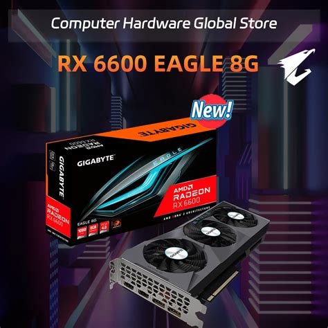 Gigabyte Amd Tarjeta Gr Fica Rx Eagle G Placa De V Deo Gddr