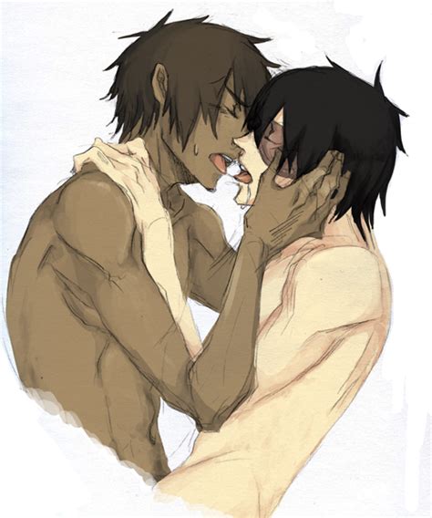 Rule 34 2boys Avatar The Last Airbender Gay Interracial Jet Avatar Kissing Male Male Only