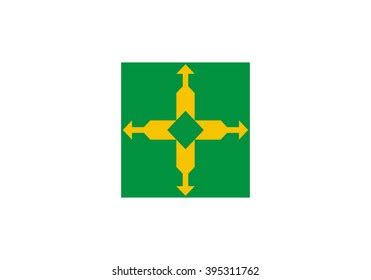 Flag Federal District Statesfederal District Brazil Stock Vector (Royalty Free) 395311762 ...