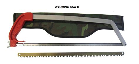 Wyoming Saw II with Camo Case