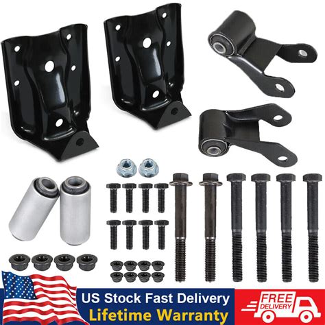 For Chevy Silverado Gmc Sierra Rearward Leaf Spring Shackle Bracket