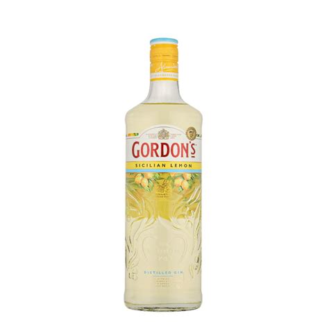 Gordons Sicilian Lemon Distilled Gin 70cl Topdrinks