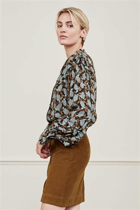 Fabienne Chapot Blouse Philo Met All Over Print Zwart Wehkamp