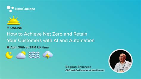 How To Achieve Net Zero And Retain Your Customers With Ai And