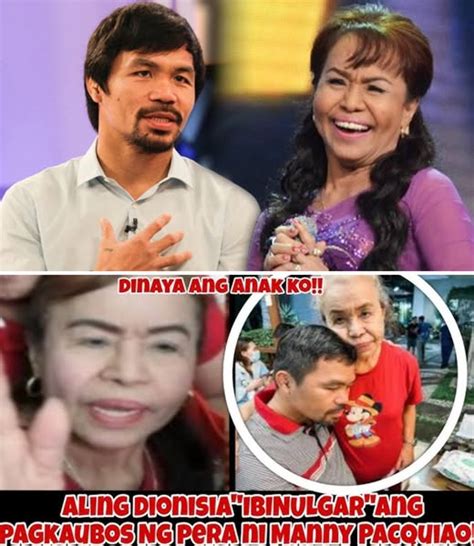 omg aling dionisia exposes manny pacquiaos financial woes  loss