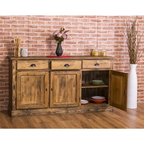 aktiv moebel de Kommode Sideboard Anrichte München 2 PS265 BAS Fichte