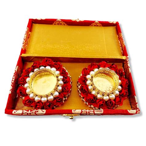 Pongal Gift Boxes Candle Holder Ugadi Gift Box Hamper Basket For