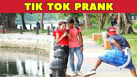 Tik Tok Prank Bhojpuri Style টিক টক নাচ Prank On Cute Girls Prank