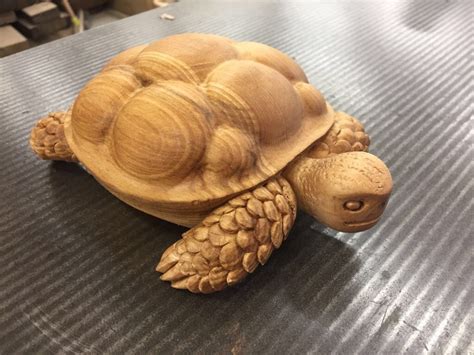 How Amazing Is This A Beautifully Handcarved Wooden Turtle Loving