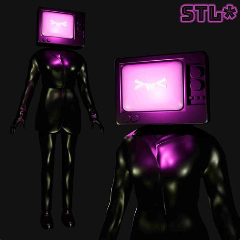 Tv Woman From Skibidi Toilet 3d Fan Art 3d Models Download