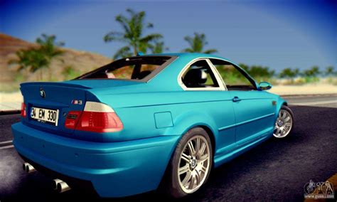 Bmw M3 E46 For Gta San Andreas