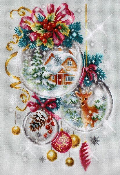 A Christmas Fairy Tale Cross Stitch Kit By Magic Needle Variant 100