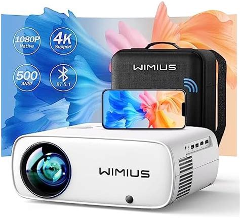 Vid Oprojecteur G Wifi Bluetooth Lumens Full Hd P Wimius