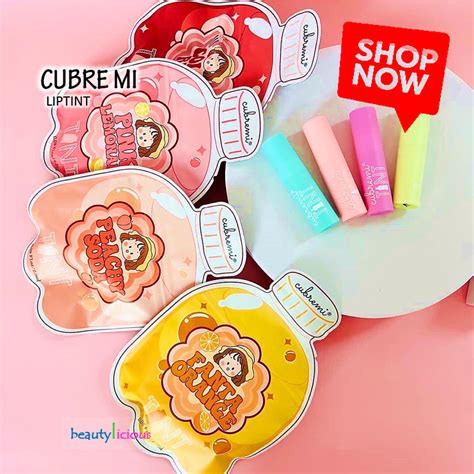 Cubremi Liptint 4 Pilihan Warna 🔥 Bersifat Waterbase Dan Ringan Di